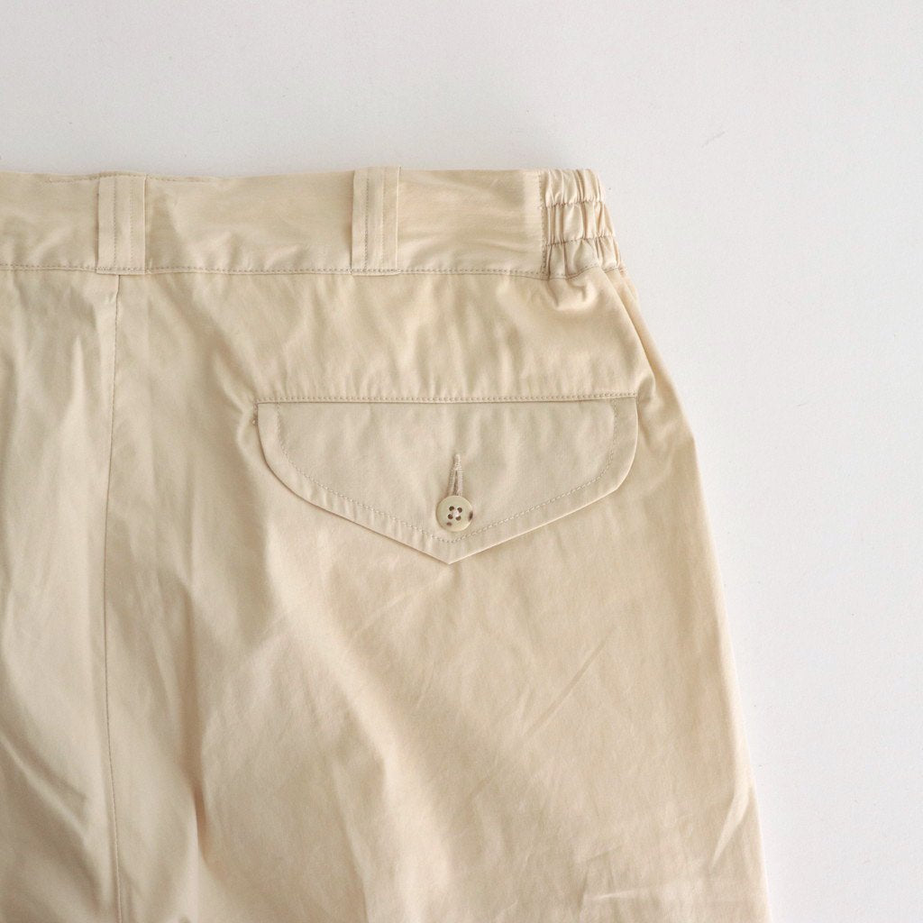 FRONT TUCK ARMY TROUSER #BUTTER [231OJ-PT08] _ OLD JOE BRAND