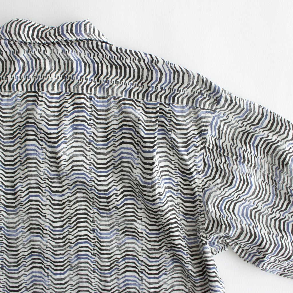 AFRICAN PATTERN LS SHIRT #SAXXBLACK [PMAP-LS06] _ PHIGVEL MAKERS