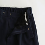DOUBLE PLEATED TROUSERS #NAVY [A23C-04PT02C]