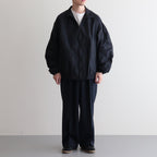 DOUBLE PLEATED TROUSERS #NAVY [A23C-04PT02C]