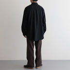 FLAT FRONT TROUSERS #BROWN KHAKI [A23C-04PT01C]