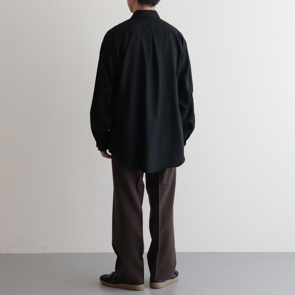 FLAT FRONT TROUSERS #BROWN KHAKI [A23C-04PT01C]