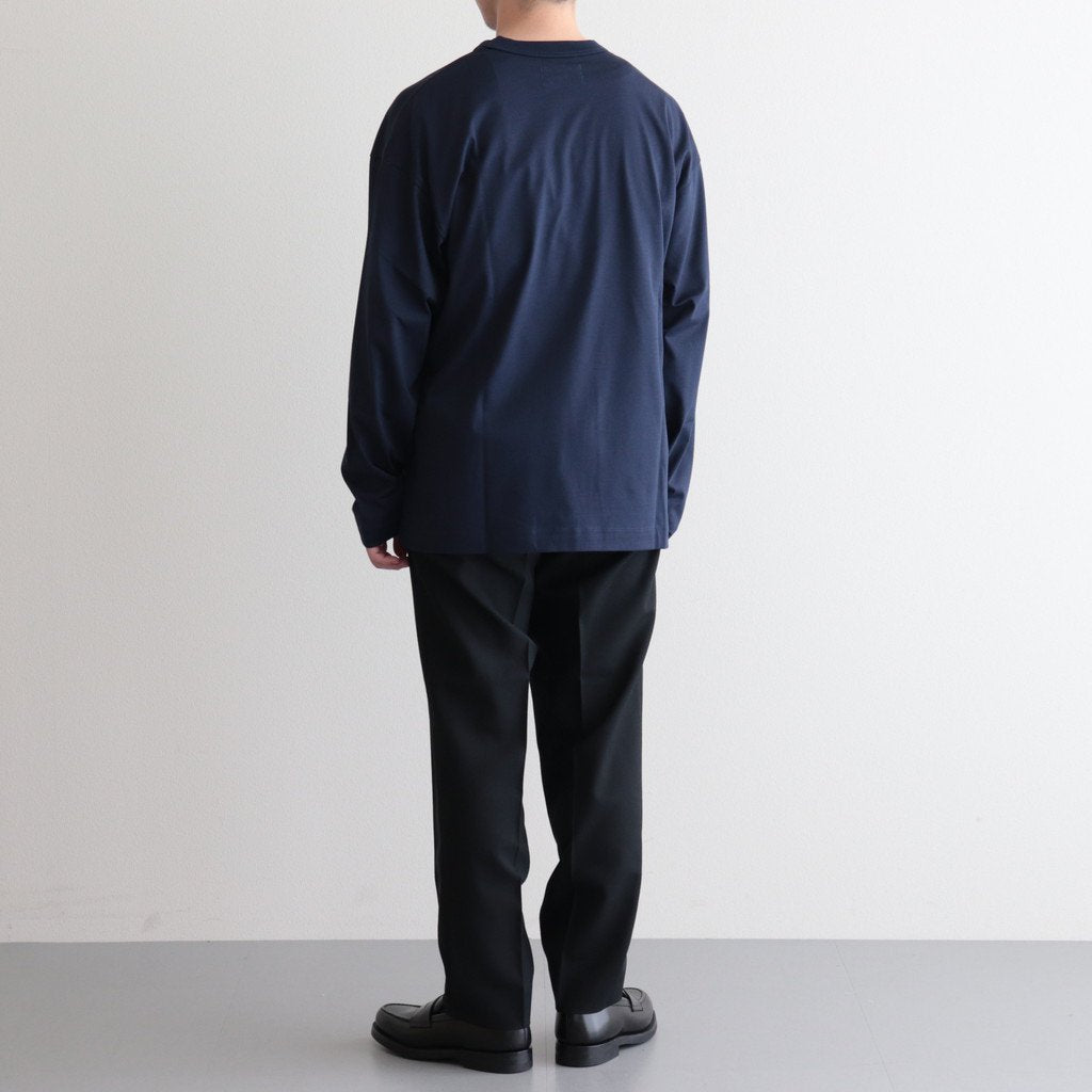 PEGTOP TROUSERS #BLACK [A23C-04PT04C] _ MARKAWARE | マーカウェア