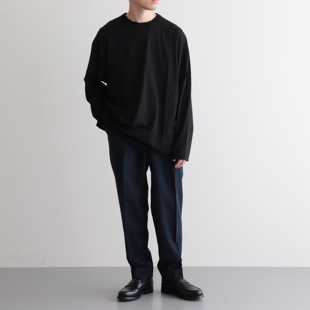 PEGTOP TROUSERS #NAVY [A23C-04PT04C]