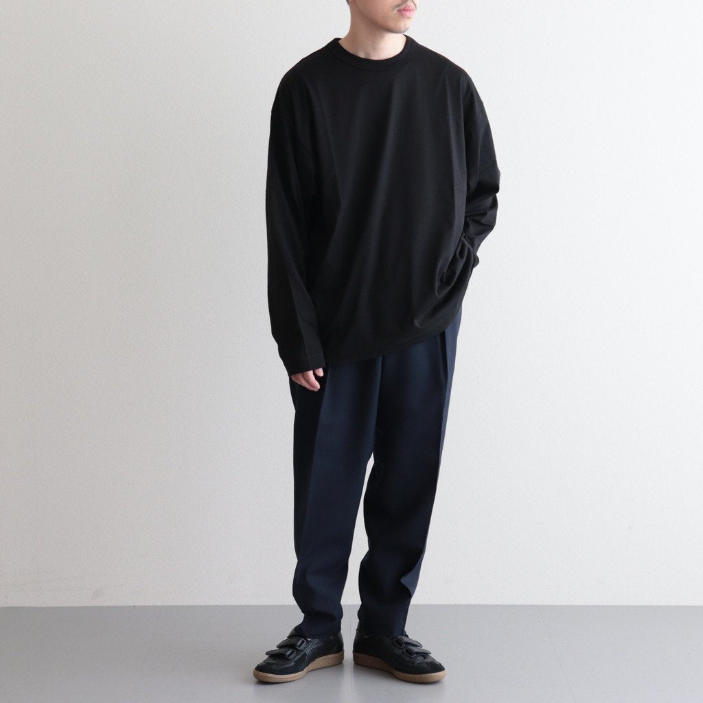 PEGTOP TROUSERS #NAVY [A23C-04PT04C]