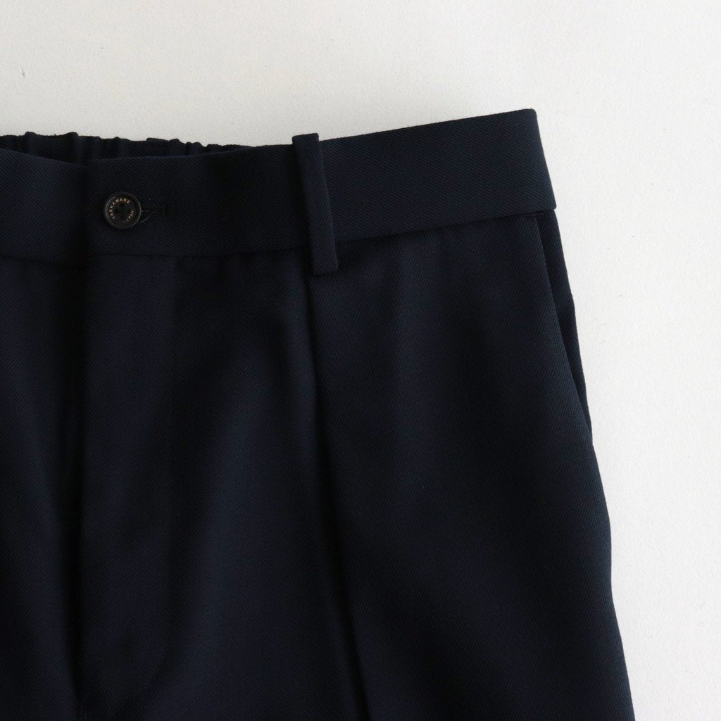 PEGTOP TROUSERS #NAVY [A23C-04PT04C] _ MARKAWARE | マーカ