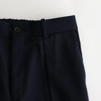 PEGTOP TROUSERS #NAVY [A23C-04PT04C]