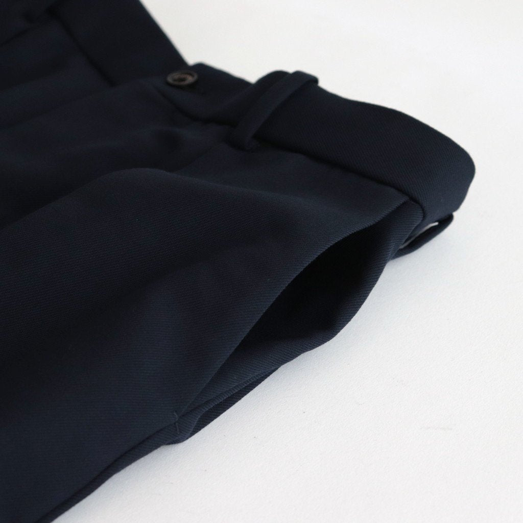 PEGTOP TROUSERS #NAVY [A23C-04PT04C] _ MARKAWARE | マーカ