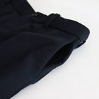 PEGTOP TROUSERS #NAVY [A23C-04PT04C]