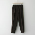 PEGTOP TROUSERS #BROWN KHAKI [A23C-04PT04C]