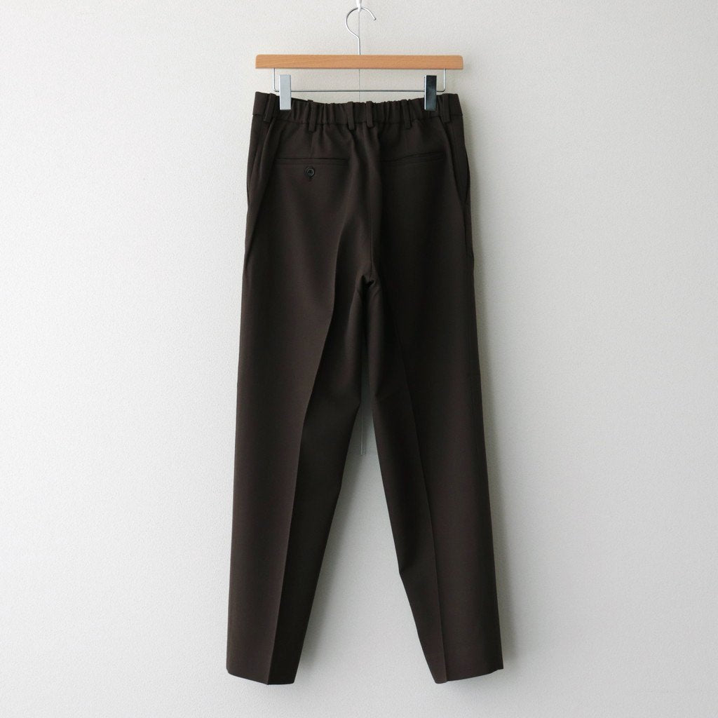 PEGTOP TROUSERS #BROWN KHAKI [A23C-04PT04C]