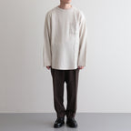 PEGTOP TROUSERS #BROWN KHAKI [A23C-04PT04C]