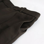 PEGTOP TROUSERS #BROWN KHAKI [A23C-04PT04C]