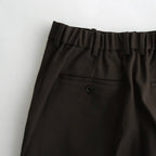 PEGTOP TROUSERS #BROWN KHAKI [A23C-04PT04C]