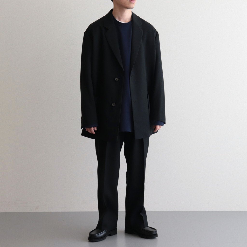 COMFORT BLAZER #BLACK [A23C-04JK01C]