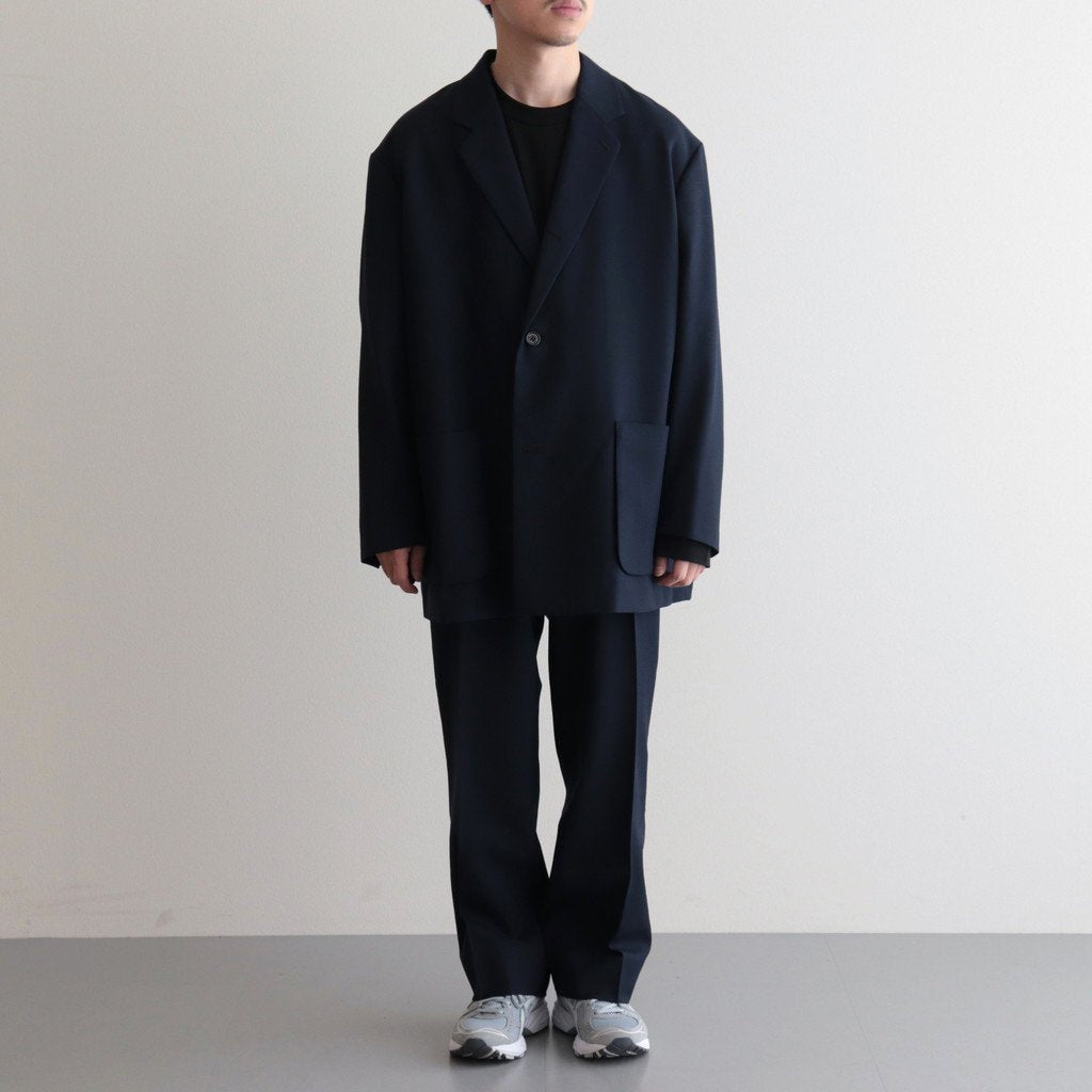 COMFORT BLAZER #NAVY [A23C-04JK01C] _ MARKAWARE | マーカウェア