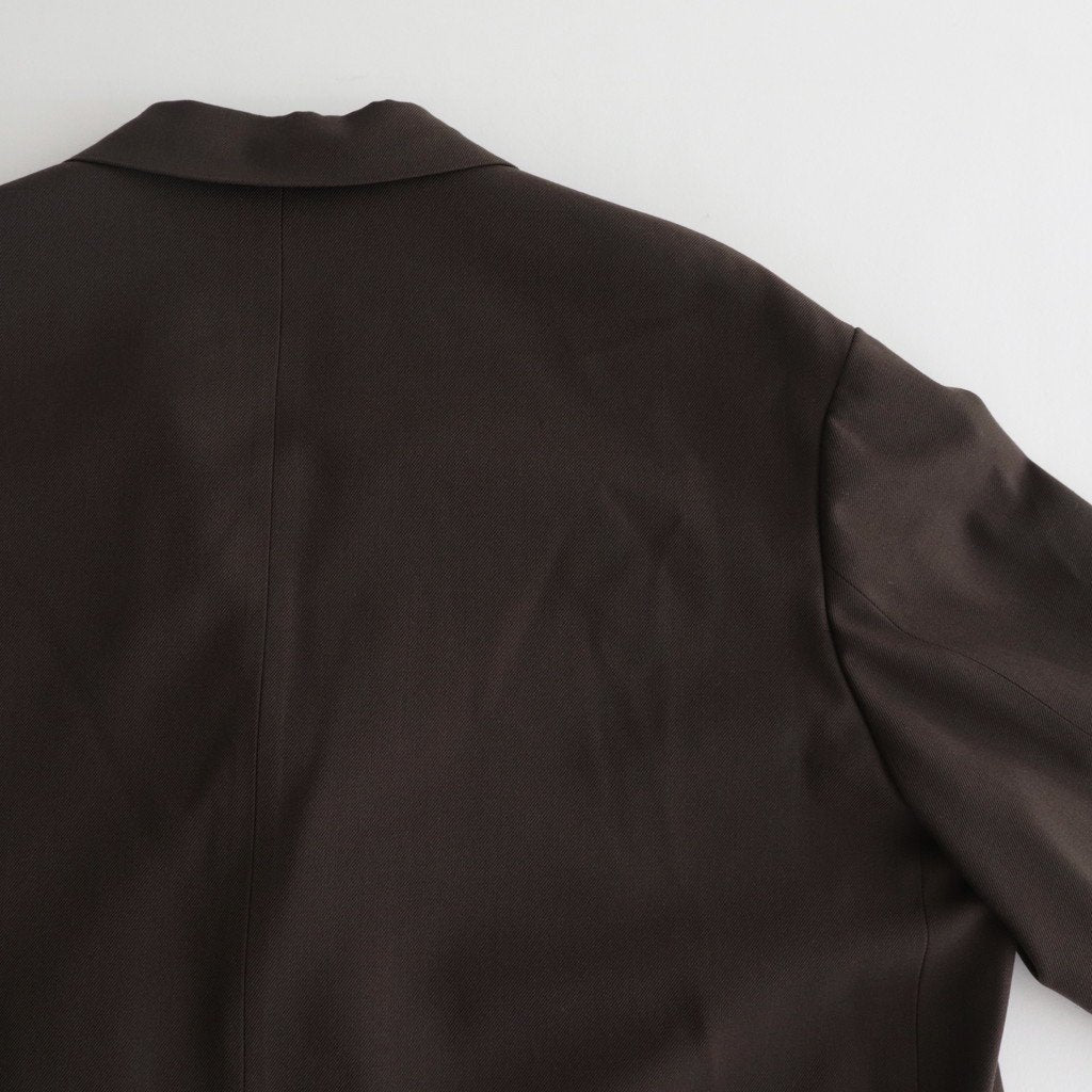 COMFORT BLAZER #BROWN KHAKI [A23C-04JK01C]