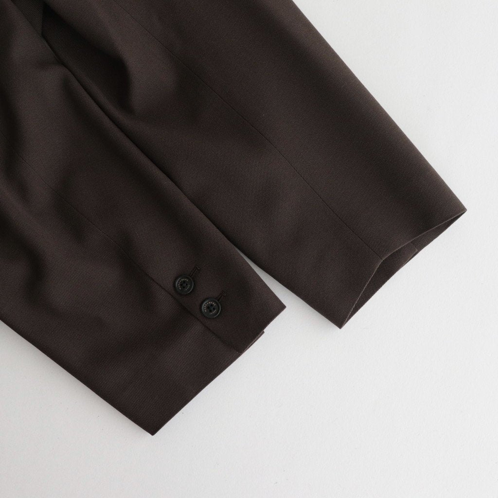 COMFORT BLAZER #BROWN KHAKI [A23C-04JK01C]