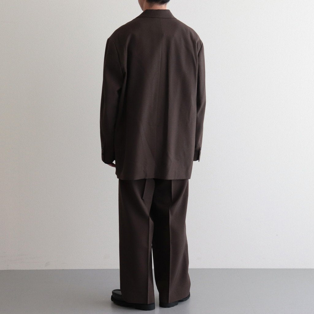 COMFORT BLAZER #BROWN KHAKI [A23C-04JK01C]