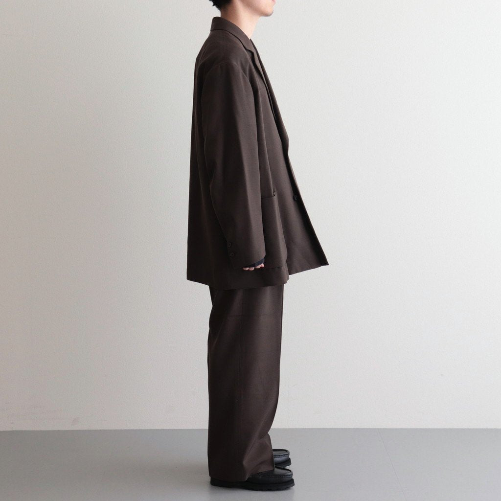 COMFORT BLAZER #BROWN KHAKI [A23C-04JK01C]