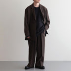 COMFORT BLAZER #BROWN KHAKI [A23C-04JK01C]