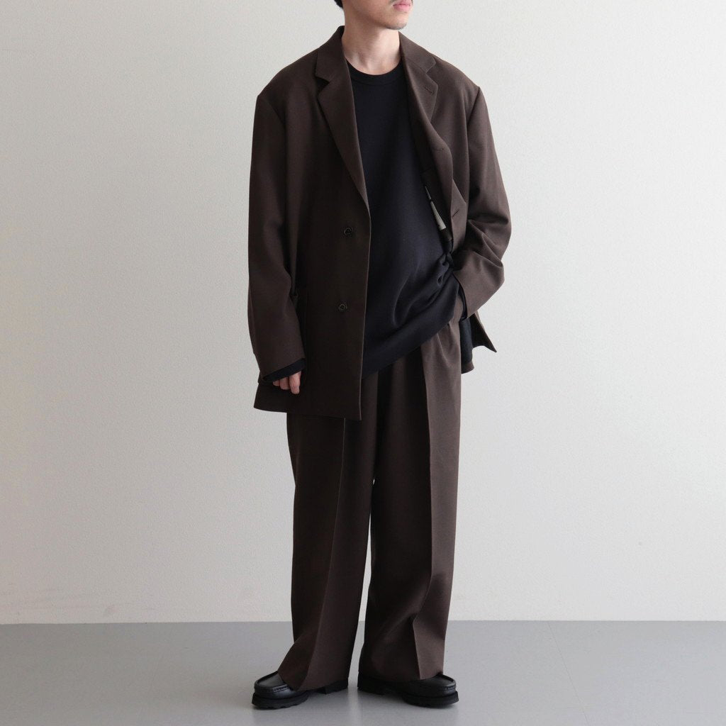 COMFORT BLAZER #BROWN KHAKI [A23C-04JK01C]