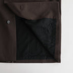 COMFORT BLAZER #BROWN KHAKI [A23C-04JK01C]