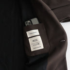 COMFORT BLAZER #BROWN KHAKI [A23C-04JK01C]