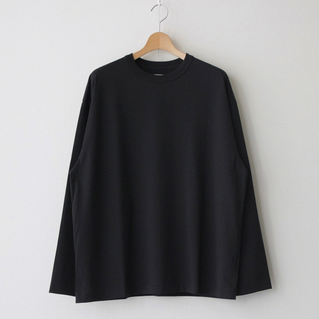 COMFORT FIT TEE LONG SLEEVES #BLACK [A23C-21CS01C] _ MARKAWARE