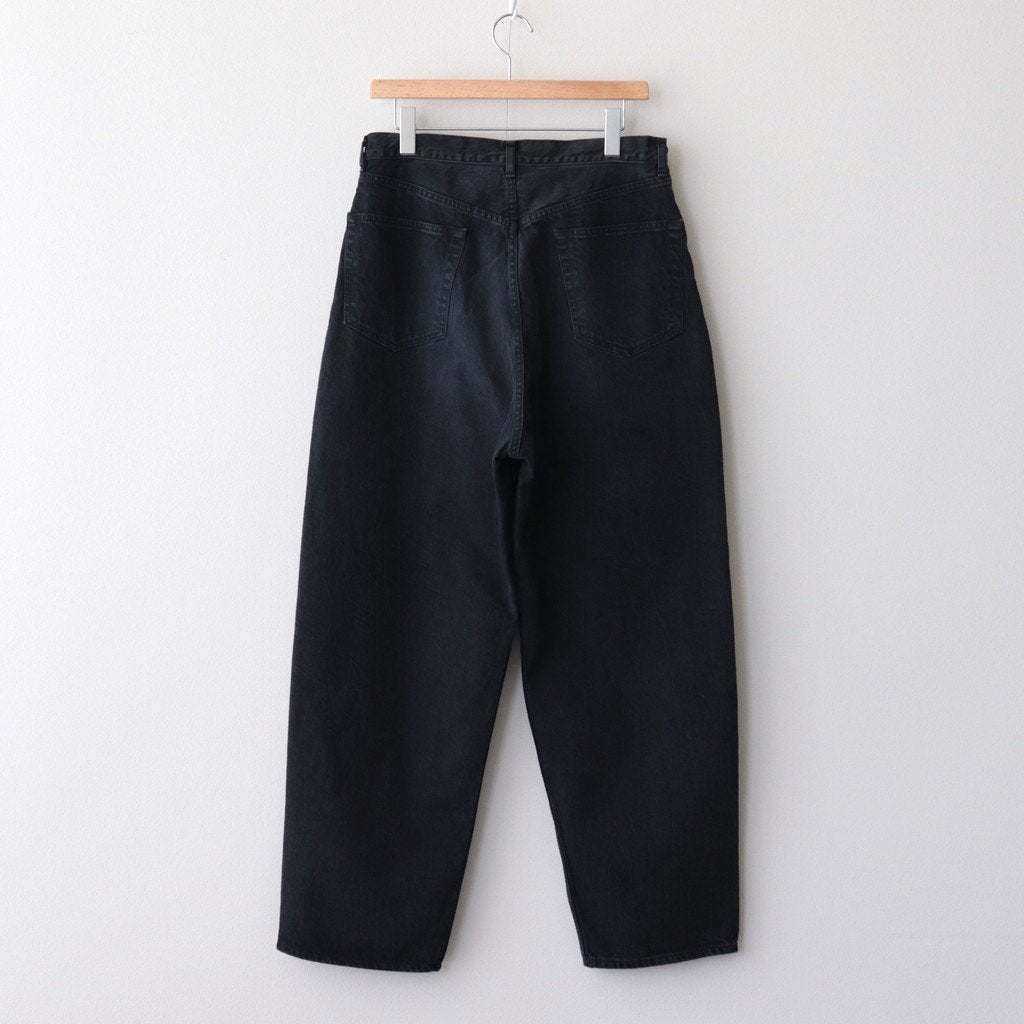 COCOON FIT JEANS #BLACK [M23C-02PT11C] _ marka | マーカ – Diffusion