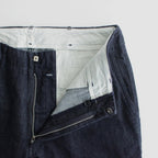 WIDE DENIM PANTS #INDIGO [SUCS306]