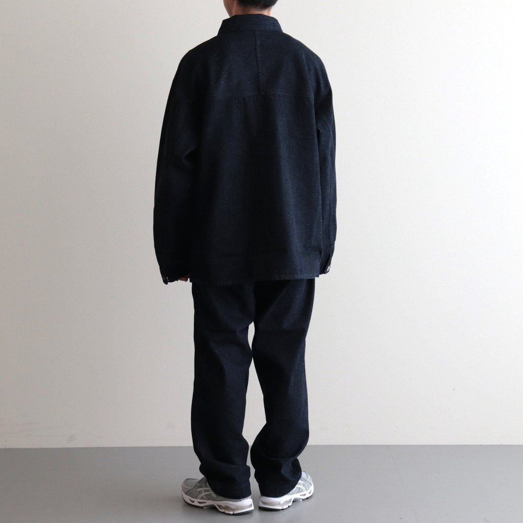 WIDE DENIM PANTS #INDIGO [SUCS306]
