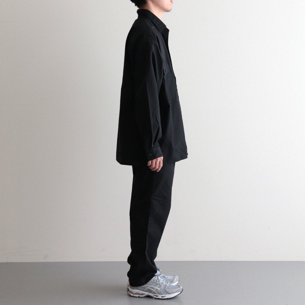 LIGHT EASY PANTS #BLACK [SUCS312] _ nanamica | ナナミカ – Diffusion