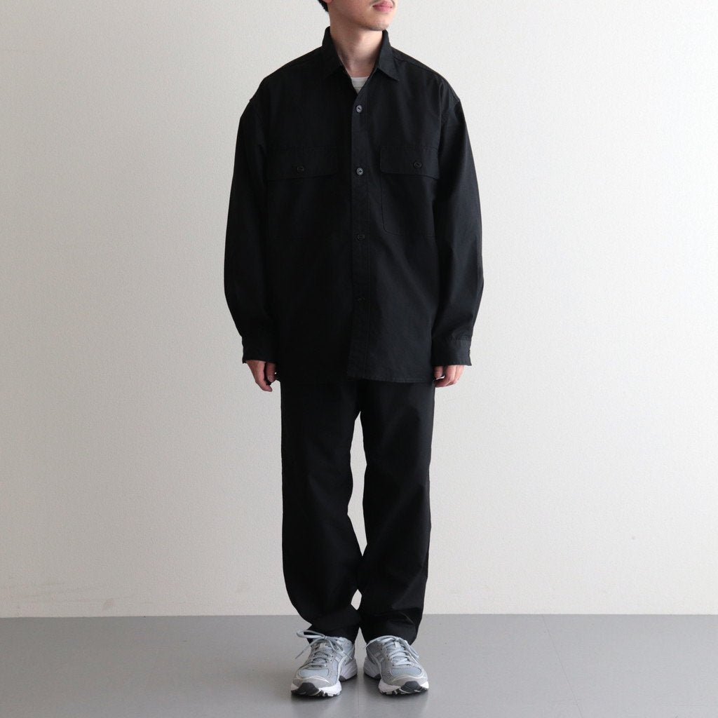 LIGHT EASY PANTS #BLACK [SUCS312] _ nanamica | ナナミカ – Diffusion