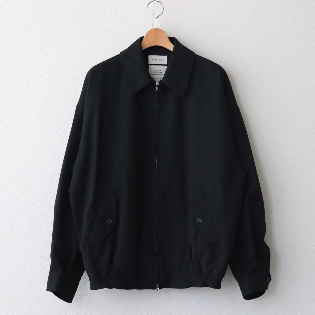 WIDE SPORTS JACKET #BLACK [A23C-04BL01C]