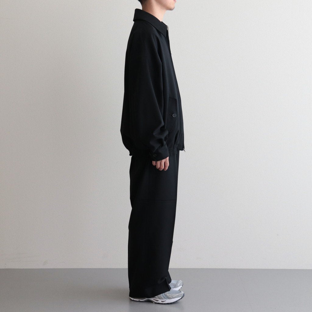 WIDE SPORTS JACKET #BLACK [A23C-04BL01C]