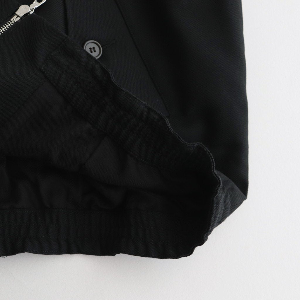 WIDE SPORTS JACKET #BLACK [A23C-04BL01C]