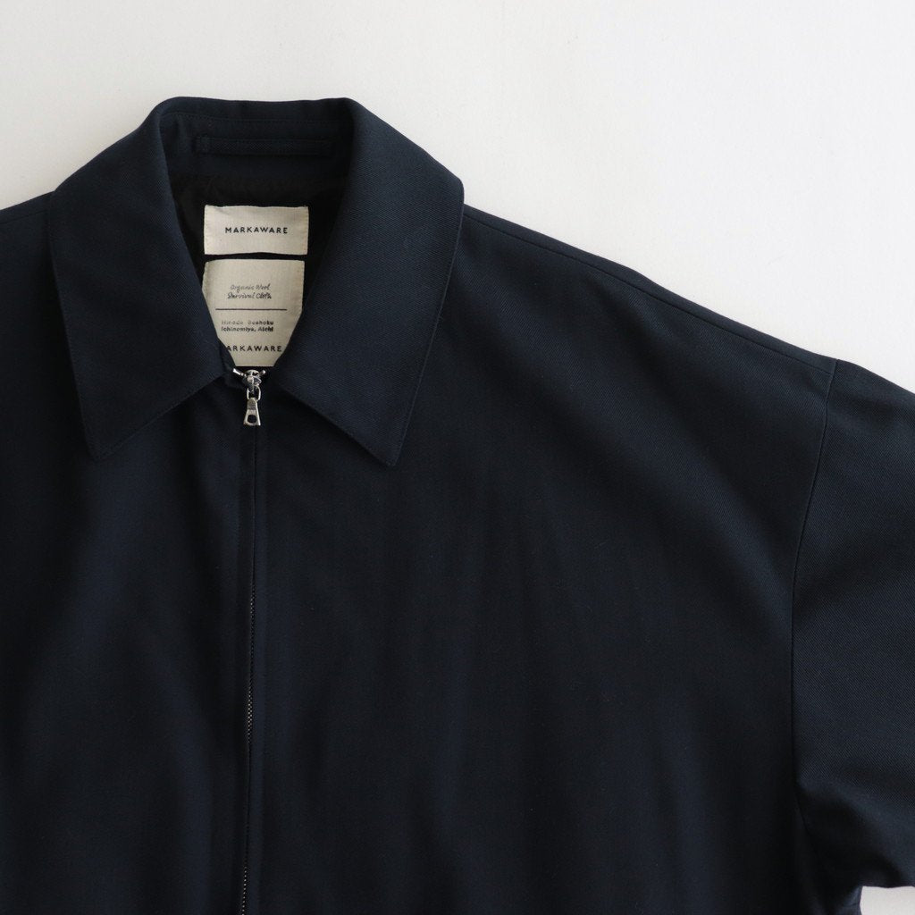 WIDE SPORTS JACKET #NAVY [A23C-04BL01C] _ MARKAWARE | マーカウェア