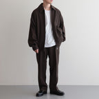 WIDE SPORTS JACKET #BROWN KHAKI [A23C-04BL01C]