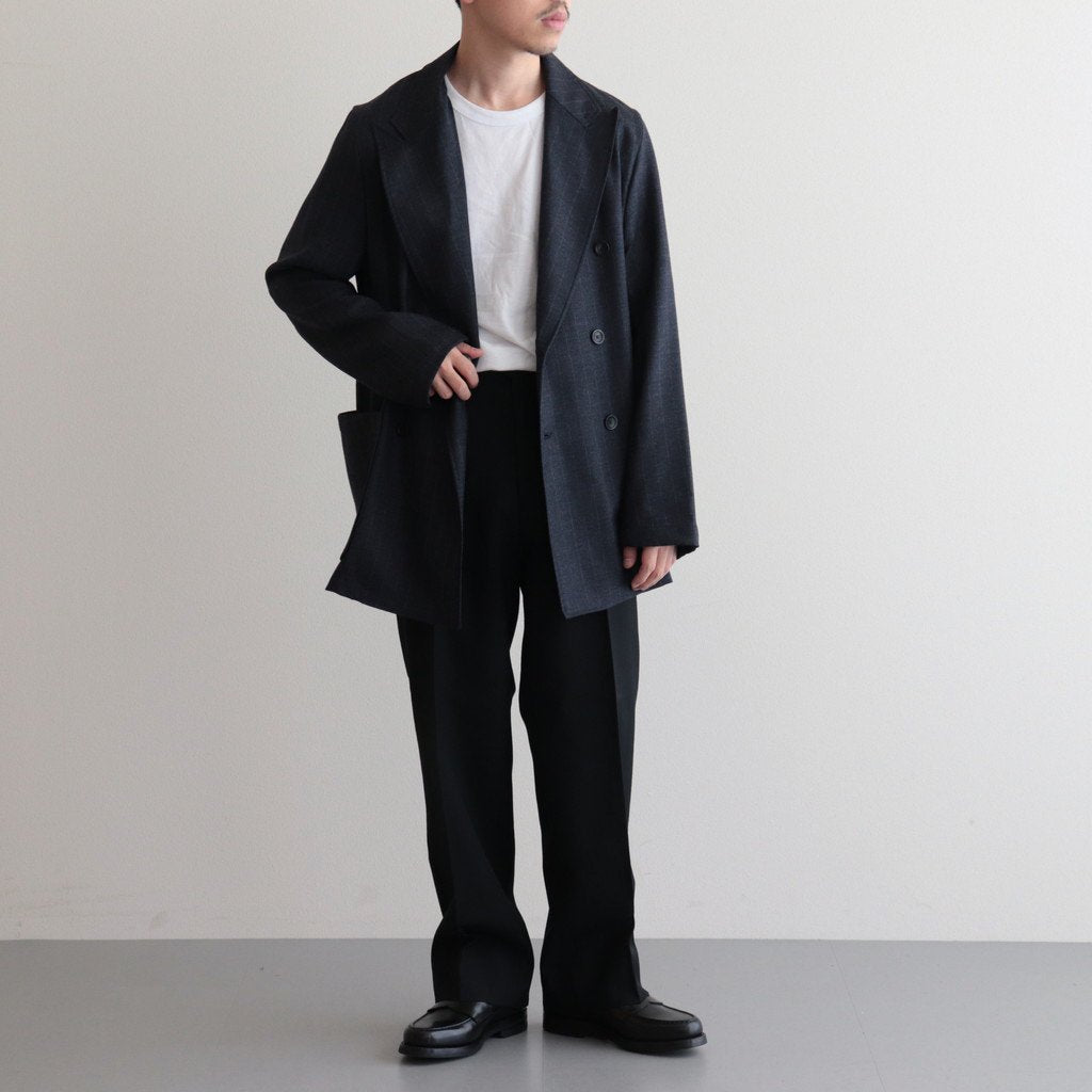 W.B SHIRT JACKET #CHARCOAL [M23C-07JK01C] _ marka | マーカ – Diffusion