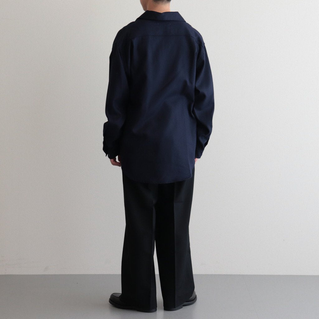 SKIPPER SHIRT #NAVY [M23C-07SH01C] _ marka | マーカ – Diffusion