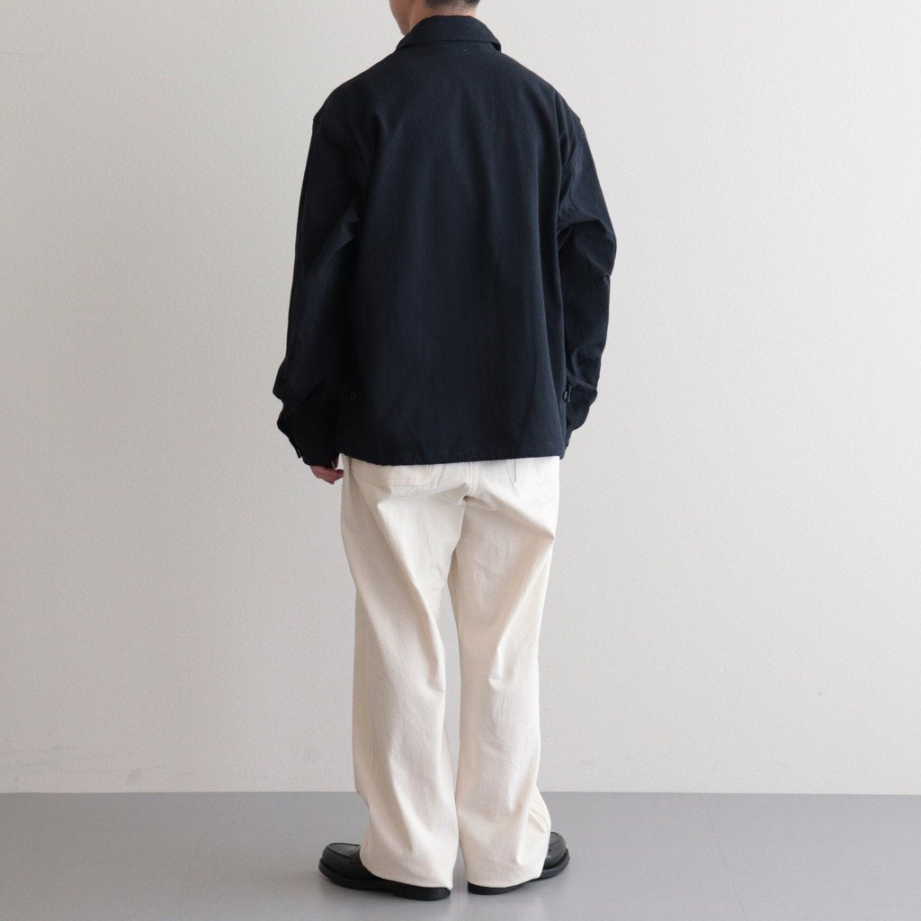 CHINO CLOTH UTILITY TROUSERS #ECRU [PMAQ-PT04] _ PHIGVEL MAKERS