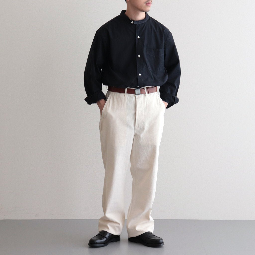 CHINO CLOTH UTILITY TROUSERS #ECRU [PMAQ-PT04] _ PHIGVEL MAKERS