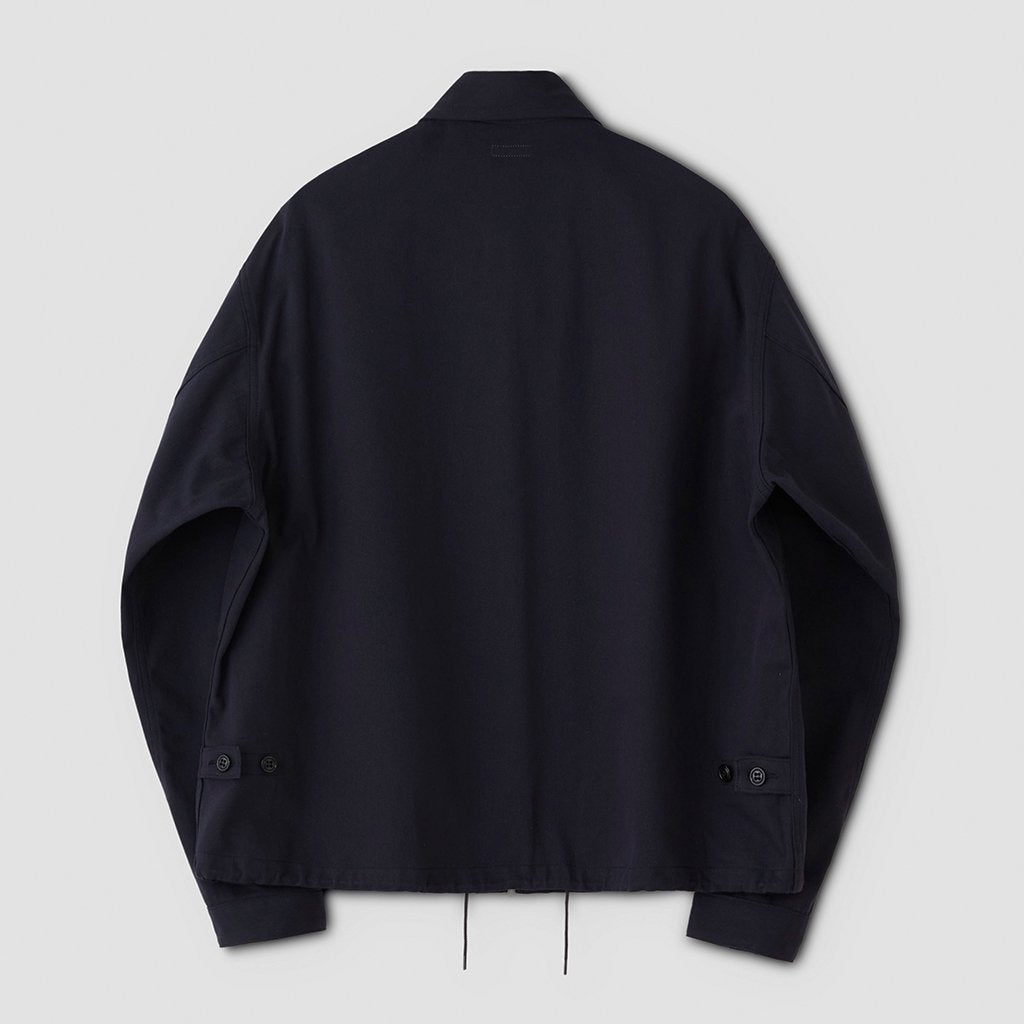 CHINO CLOTH WORKADAY JACKET #GRAYISH NAVY [PMAQ-OT02]