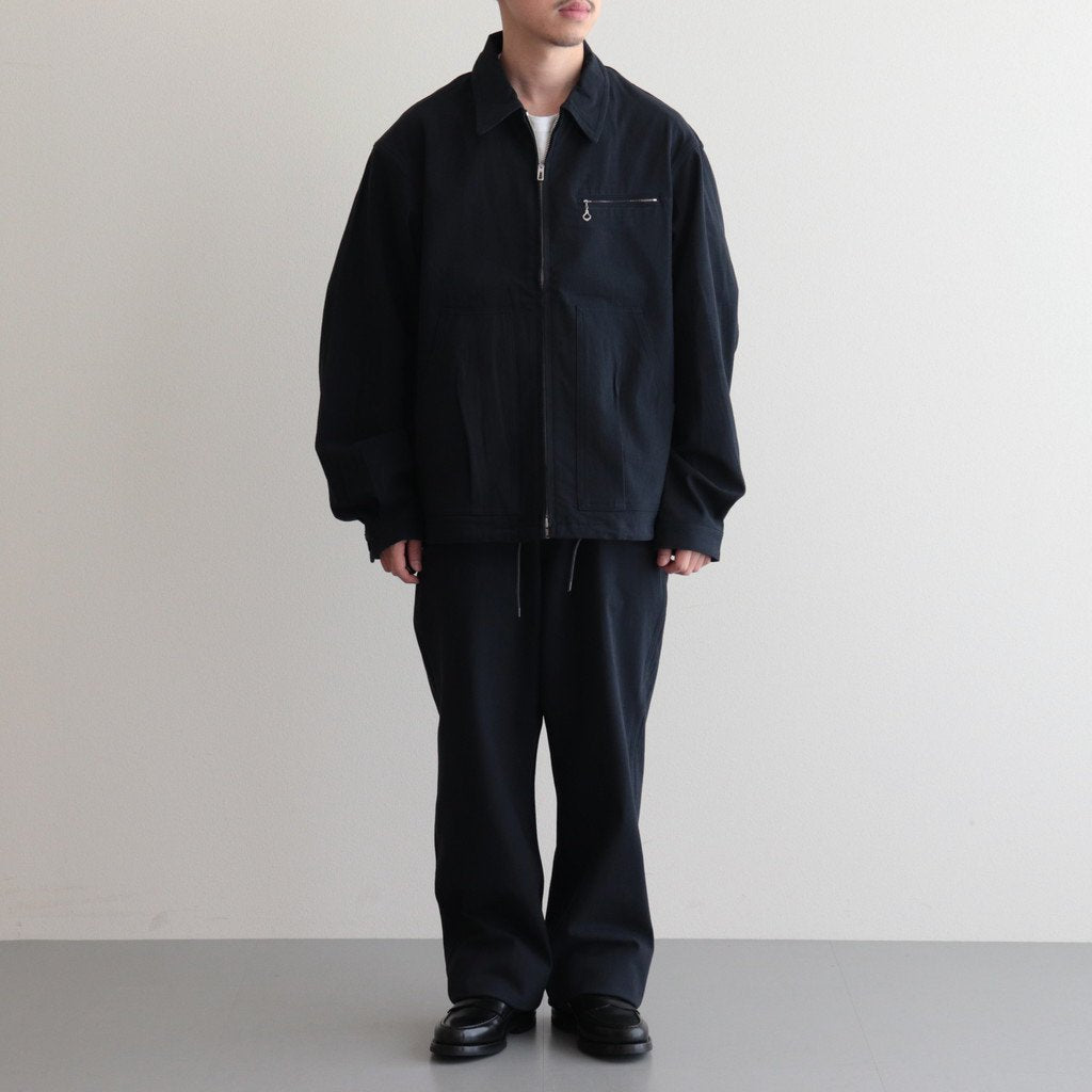 CHINO CLOTH WORKADAY JACKET #GRAYISH NAVY [PMAQ-OT02]