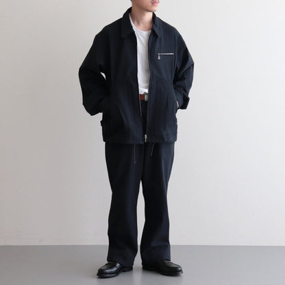 CHINO CLOTH WORKADAY JACKET #GRAYISH NAVY [PMAQ-OT02]