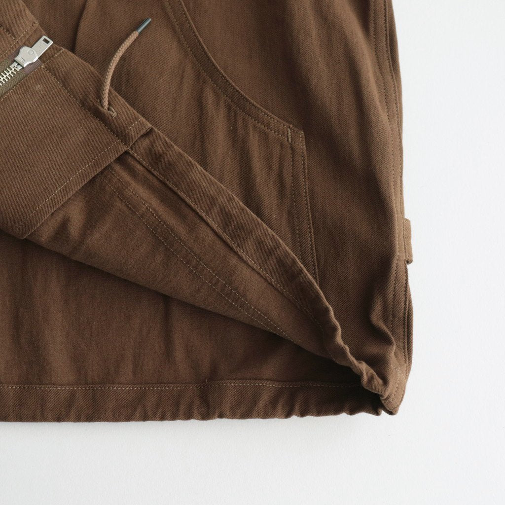 CHINO CLOTH WORKADAY JACKET #STONE BROWN [PMAQ-OT02] _ PHIGVEL