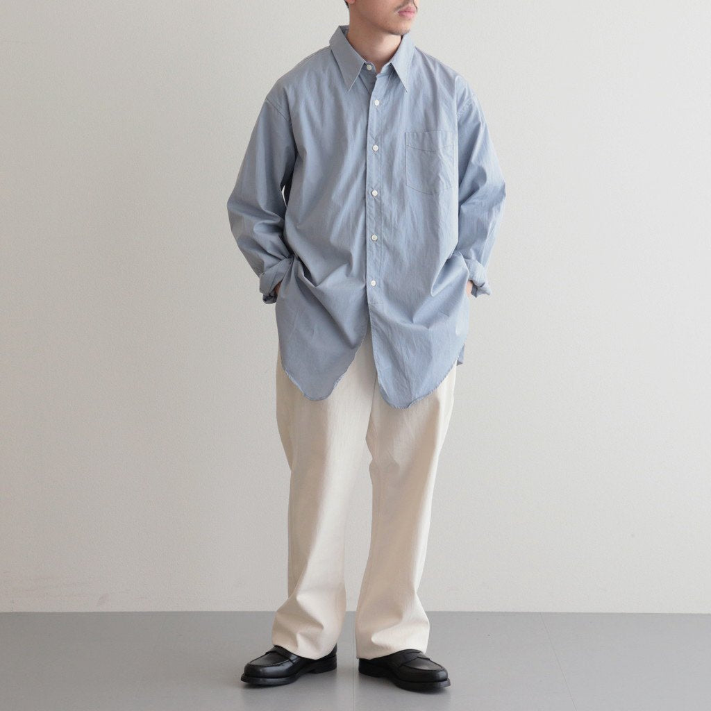 CLASSIC LONG DRESS SHIRT #OLD SAX [PMAQ-LS03] _ PHIGVEL MAKERS ...