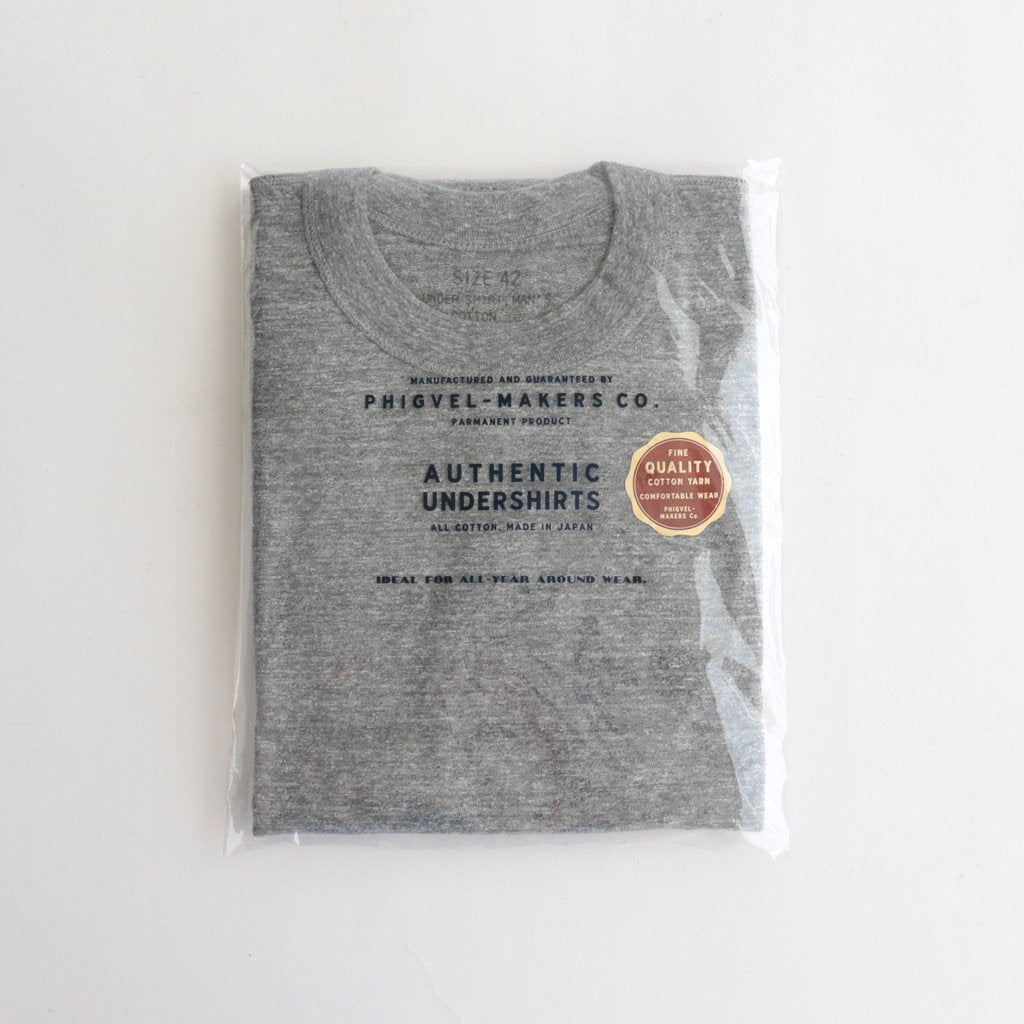 LONG SLEEVE TOP #TOP GRAY [PM-VTGT06] _ PHIGVEL MAKERS & Co