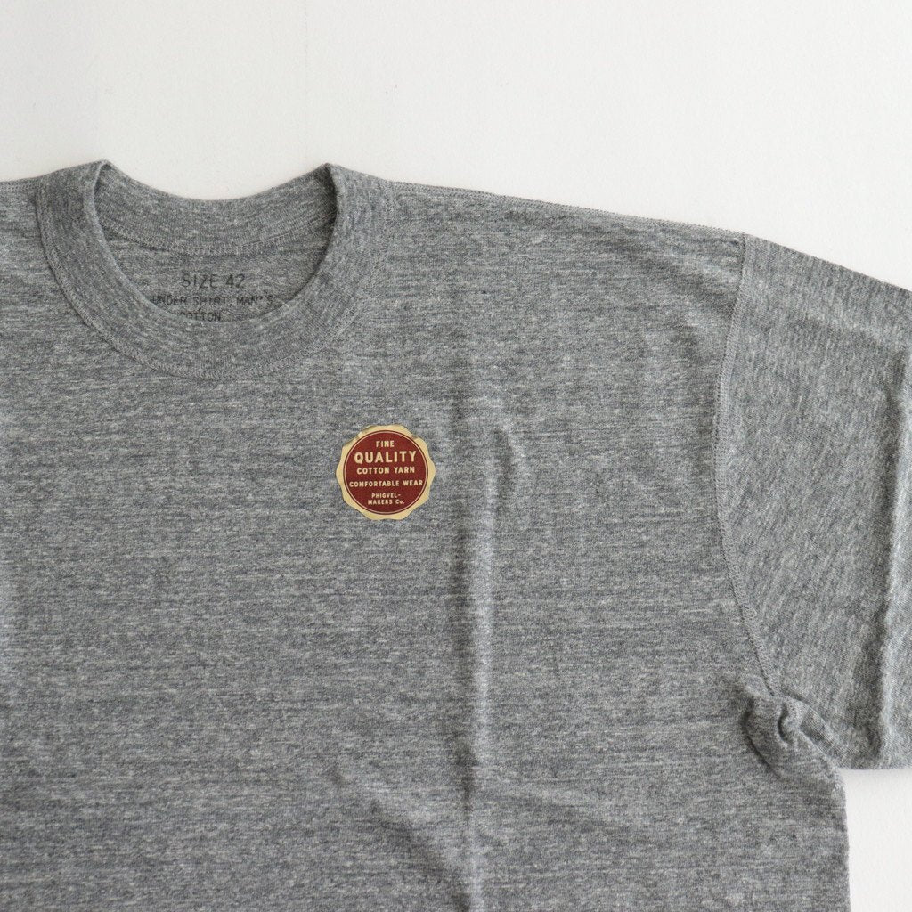 LONG SLEEVE TOP #TOP GRAY [PM-VTGT06] _ PHIGVEL MAKERS & Co